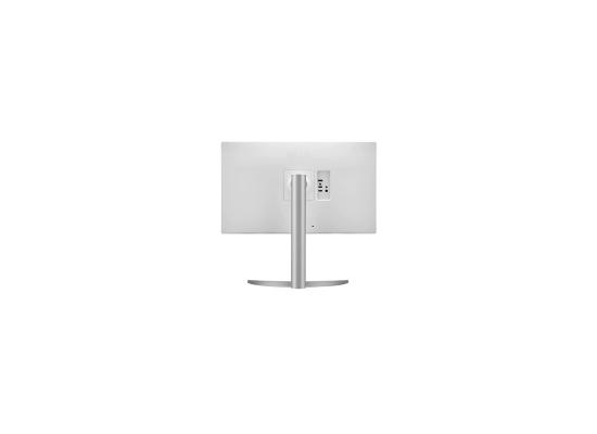 LG 27UP650-W IPS 4K IPS HDR 400 DCI-P3 95% Color Gamut Adjustable Stand